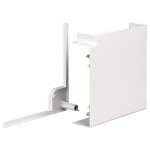   SCHNEIDER ISM10503P OPTILINE 45 kanyarelem 90°, 185x55 mm, műanyag, polárfehér