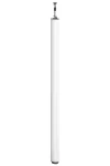 SCHNEIDER ISM20109P OPTILINE 45 energiaoszlop, feszített, kétoldalas, 3.5 m, polárfehér