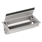   SCHNEIDER ISM20410 OPTILINE 45 Flip-up doboz, 6 modulos, szürke