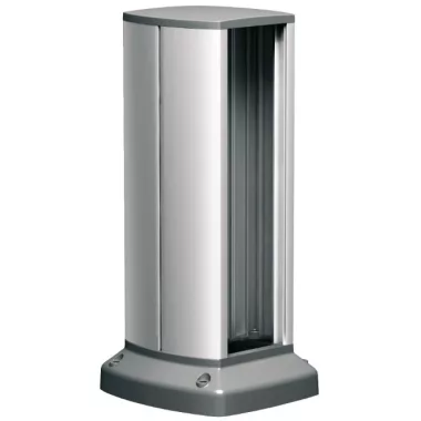 SCHNEIDER ISM20608 OPTILINE 70 minioszlop, kétoldalas, 4 modul, nyitott, eloxált alu