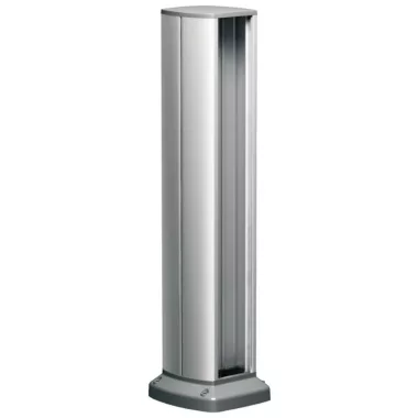 SCHNEIDER ISM20610 OPTILINE 70 minioszlop, kétoldalas, 8 modul, nyitott, eloxált alu