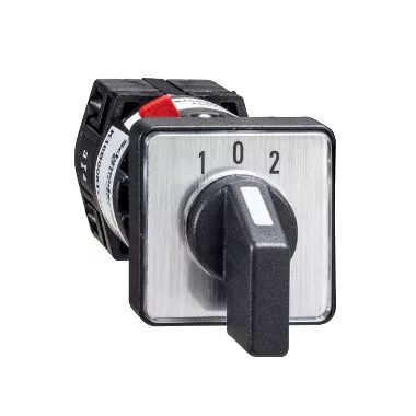 SCHNEIDER K10B006TCH Harmony K komplett bütykös kapcsoló, 10A, Ø16-22mm furat, 1P, 30°, irányváltó kapcsoló