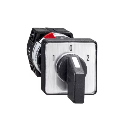   SCHNEIDER K10D002UCH Harmony K komplett bütykös kapcsoló, 10A, Ø16-22mm furat, 2P, 60°, 3 fokozatú átkapcsoló