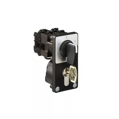   SCHNEIDER K1F003UZ4 Harmony K bütykös kulcsos választókapcsoló - 3 pólus - 12 A - fekete kar