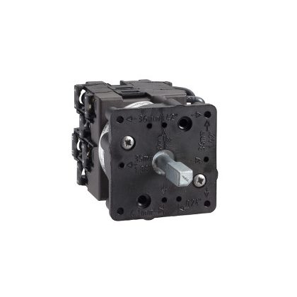   SCHNEIDER K2E003WL Harmony K bütykös kapcsoló test választókapcsolóhoz - 3-pólus - 45° - 20 A - csavaros csatlakozás