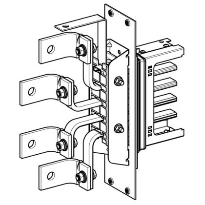   SCHNEIDER KSA400AE4 Szerelõgalléros betáplálóelem, 400 A