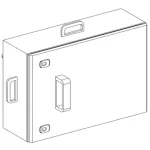   SCHNEIDER KSB250SE4 Leágazódoboz, 250 A, T1 biztosítókhoz