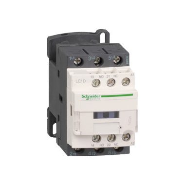 SCHNEIDER LC1D09B7 AC mágneskapcsoló, 4kW/9A (400V, AC3), csavaros csatlakozás, 1Z+1NY