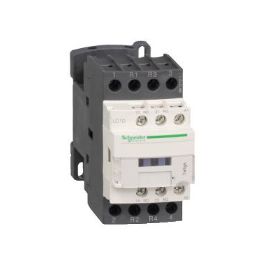 SCHNEIDER LC1D128ED DC mágneskapcsoló, 25A (AC1), csavaros csatlakozású, 2Z+2NY pólus