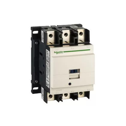 SCHNEIDER LC1D150D7 AC mágneskapcsoló, 75kW/150A (400V, AC3), csavaros csatlakozás, 1Z+1NY