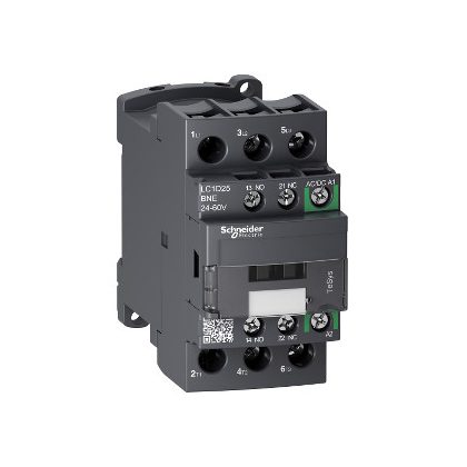   SCHNEIDER LC1D25BNE TESYS D kontaktor GREEN-3P 440V 25A 24 VAC
