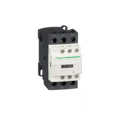 SCHNEIDER LC1D32B7 AC mágneskapcsoló, 15kW/32A (400V, AC3), csavaros csatlakozás, 1Z+1NY
