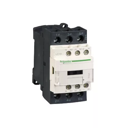   SCHNEIDER LC1D32D7 AC mágneskapcsoló, 15kW/32A (400V, AC3), csavaros csatlakozás, 1Z+1NY