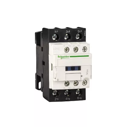   SCHNEIDER LC1D38D7 AC mágneskapcsoló, 18,5kW/38A (400V, AC3), csavaros csatlakozás, 1Z+1NY