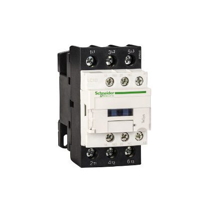   SCHNEIDER LC1D38N7 AC mágneskapcsoló, 18,5kW/38A (400V, AC3), csavaros csatlakozás, 1Z+1NY