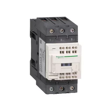SCHNEIDER LC1D40A3BD 3pólusú Everlink mágneskapcsoló (AC3, 400V 40A) rugós vezérlő sorkapoccsal 24V DC