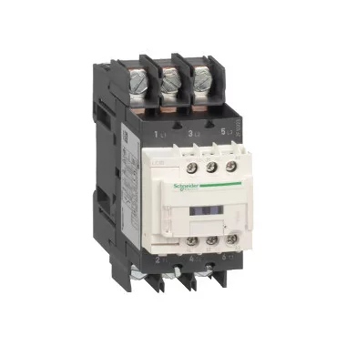 SCHNEIDER LC1D40A6P7 3pólusú mágneskapcsoló sarus (AC3, 400V 40A), tek. 230V AC 50/60Hz