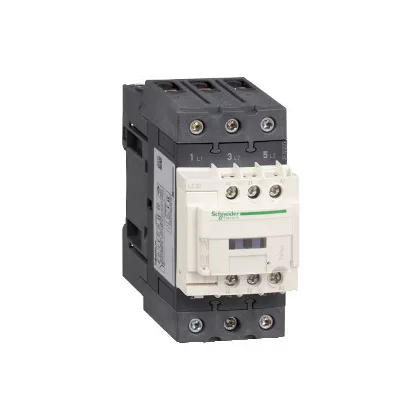 SCHNEIDER LC1D50AL7 3pólusú Everlink mágneskapcsoló (AC3, 400V 50A), tek. 200V AC 50/60Hz
