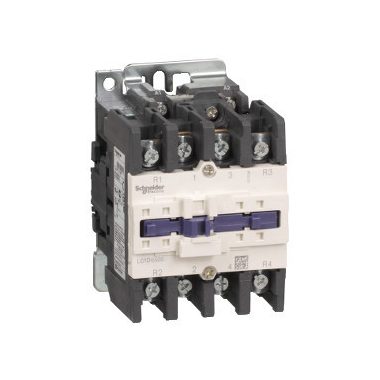 SCHNEIDER LC1D65008E7 AC mágneskapcsoló, 80A (AC1), csavaros csatlakozású, 2Z+2NY pólus