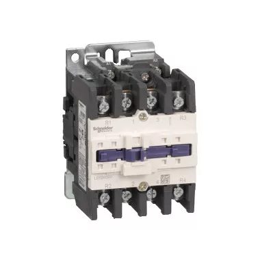 SCHNEIDER LC1D80004B7 AC mágneskapcsoló, 125A (AC1), csavaros csatlakozású, 4Z pólus