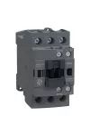 SCHNEIDER LC1E3801BD Contactor,Easy TeSys Control,LC1E,3P(3NO),AC-3/AC-3e,<=440V,38A,24V DC coil,1 NC auxiliary contact