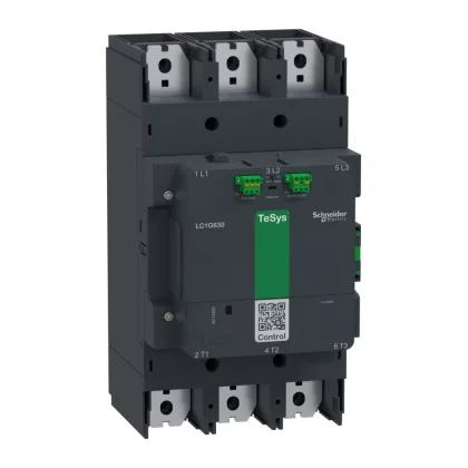   SCHNEIDER LC1G800EHEA TeSys Giga advanced 3P mágneskapcsoló 800A, AC3, 48-130V AC/DC tekercsfeszültség