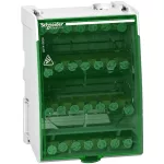   SCHNEIDER LGY410028 LINERGY DS csavaros elosztó blokk, 100A, 4P, 28 lyuk