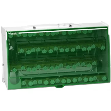 SCHNEIDER LGY412560 LINERGY DS csavaros elosztó blokk, 125A, 4P, 60 lyuk