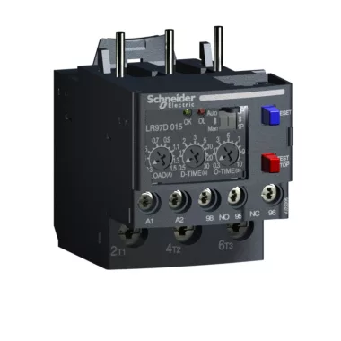 SCHNEIDER LR97D015B Elektronikus relé D mágneskapcsoló, 0.3-1.3A, 24VAC/DC