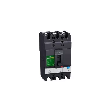 SCHNEIDER LV510938 EasyPact CVS100BS 3P 25kA komplett megszakító TM100D 3P3D kioldóval