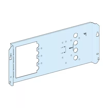   SCHNEIDER LVS03032 Szerelőlap NS250, vízszintes, rögzített, motoros/dugaszolható, billenőkaros kapcsoló