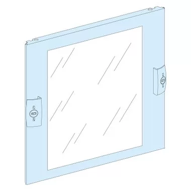SCHNEIDER LVS03352 Átlátszó homloklap, 4 M-os, W=250mm