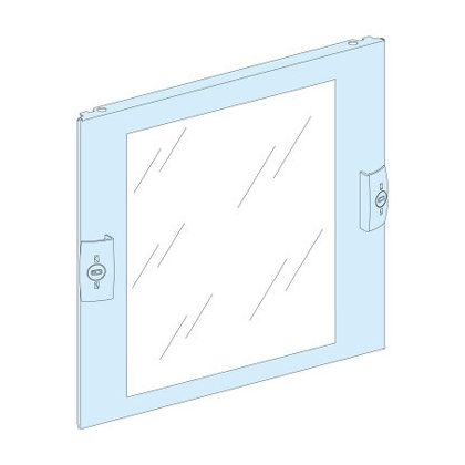 SCHNEIDER LVS03353 Átlátszó homloklap, 6 M-os, W=250mm