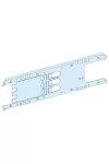 SCHNEIDER LVS03413 Szerelőlap NS250, vízszintes, rögzített/dugaszolható, rotációs/motoros, 3P