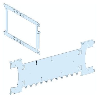 SCHNEIDER LVS03423 Szerelőlap 3-4 függőleges NSX250-hez