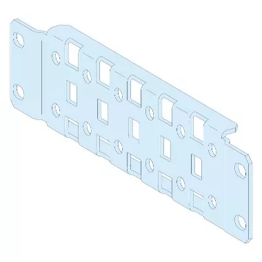 SCHNEIDER LVS03586 2 db kereszttartó+rögzített, W=200, D=600