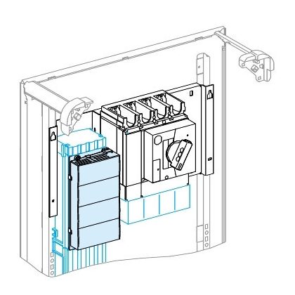   SCHNEIDER LVS04074 Univerzális teljesítmény-csatlakozó blokk 400/630A