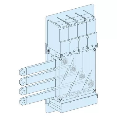 SCHNEIDER LVS04076 Betápláló csatlakozó blokk csat. NS630