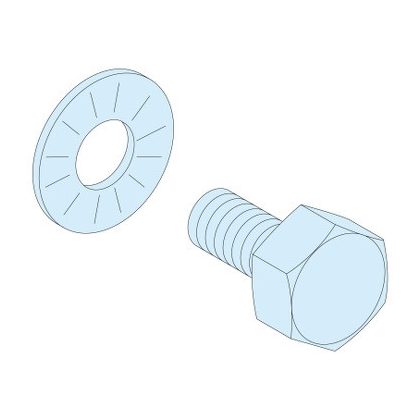   SCHNEIDER LVS04195 40 db M6x16mm csavar lyuk. sínhez, <630A
