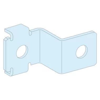 SCHNEIDER LVS04207 2 db rögzítő függőleges földsínhez, mag.=45mm