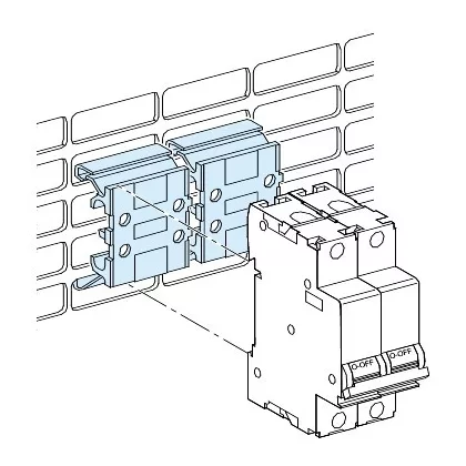 SCHNEIDER LVS04224 5 db Practic kiemelő tartó