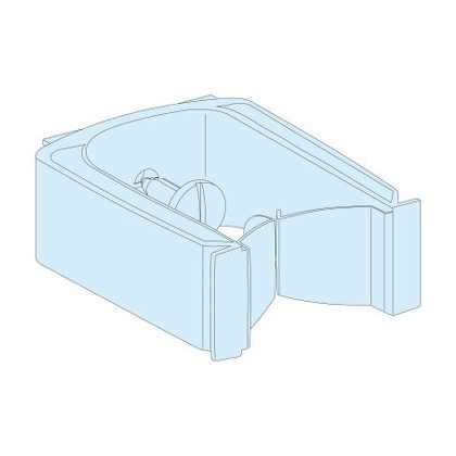 SCHNEIDER LVS04262 12 db függőleges vezetéktartó bilincs