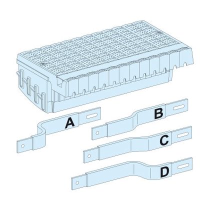   SCHNEIDER LVS04404 Polypact rögzített készülék, billenőkaros kapcsoló, 4P