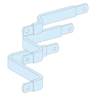 SCHNEIDER LVS04423 250A csatlakozó, vízszintes, rögzített NS250, billenőkaros kapcsoló, 3P