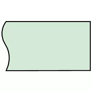 SCHNEIDER LVS04548 Vízszintes lapos sín, 80x10mm