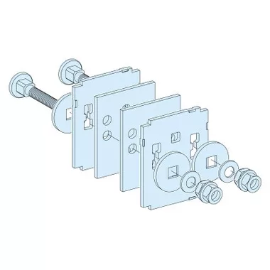 SCHNEIDER LVS04641 Vízszintes sín csatlakozó 80/100mm