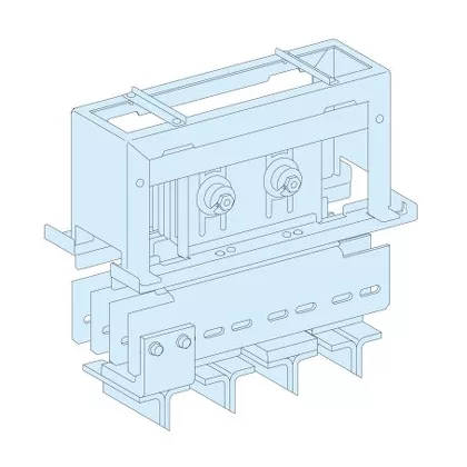 SCHNEIDER LVS04726 Canalis csatlakozó blokk, 2500A, NW, 4P