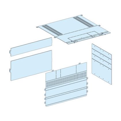   SCHNEIDER LVS04853 Hátsó csatlakozó takaró NS1600, függőleges,r ögzített