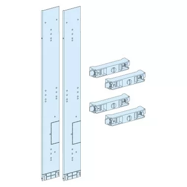 SCHNEIDER LVS04921 Forma 2 mellső takaró old. függőleges sínhez