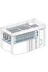 SCHNEIDER LVS04968 Forma 2 burkolat 4000A vízszintes gyűjtősinekhez W800 D600